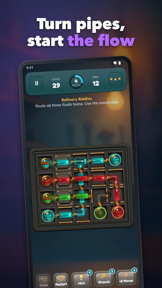 Pipe Puzzle Game screenshot 5